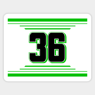 Ryan Huff #36 2024 NASCAR Design Sticker